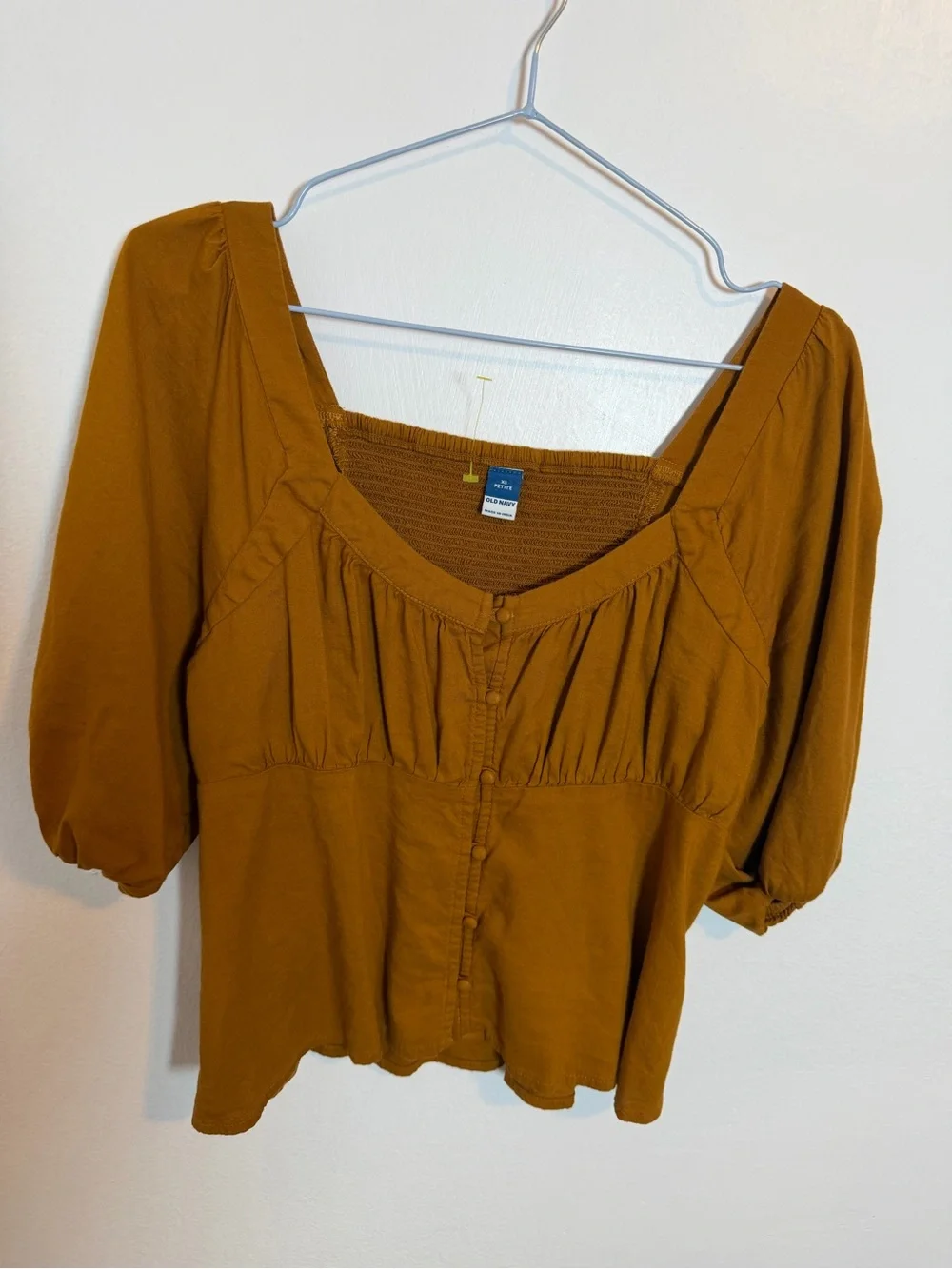 Old Navy square neckline